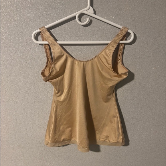 SPANX Open Bust Tank Cami Tan Shapewear Size XL - Picture 3 of 4